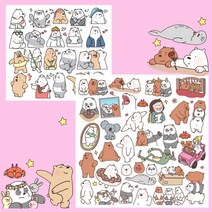 위베어베어스 인스 인쇄소스티커, 시즌1