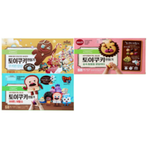 풀무원 토이쿠키버라이어티Set 1브레드 바닷속 숲속 쿠키 간식 과자 식품 즉석 가공 점식 디저트 식사, 쿠키런킹덤+브레드이발소+숲속 동물들 생일파티 1set