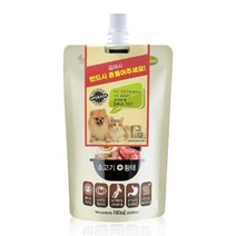 고양이 습식사료 헬시브로스 소고기+황태, 80개입, 180ml