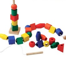 우토토이즈 신)나무구슬꿰기