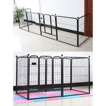 강아지 울타리 케이지 사육장 호텔 실내 보호 도어