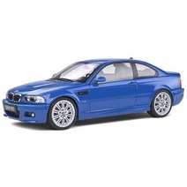 교쇼 솔리도 SOLIDO BMW E46 M3 쿠페 2000 블루 1/18 다이캐스트 S1806502, 단품