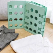 옷접기판 티셔츠개는법 빨래졉기폴더, 화이트, 색상:화이트