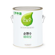 노루페인트 친환경 곰팡이방지 순앤수 바이오 4L 무광, 연두1