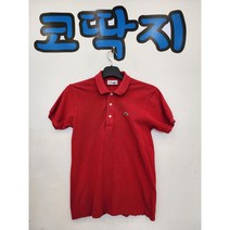 남02648 라코스테정품 중고구제 반팔 카라 셔츠 코딱지구제