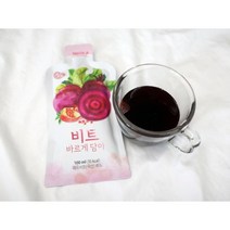 참든 비트 바르게담아 100mlX30포 제주 월동 비트즙 HACCP 가정용 선물용