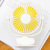 토리로이 360도 회전 데스크팬 집게선풍기, 화이트, 렉시집게선풍기