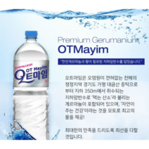 오트마임 게르마늄 지하암반수 천연 생수 450ml 20병 1박스, 2L, 9병