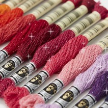 당일출고/ DMC 에뚜알사35색상/ 프랑스자수실25번사, BLANC