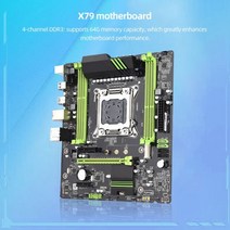 JINGSHA X79 M-ATX 게임용 마더보드 LGA 2011 소켓 듀얼 채널 NVME M.2 SATA 3.0 2011 CPU용 마더보드, 마더 보드