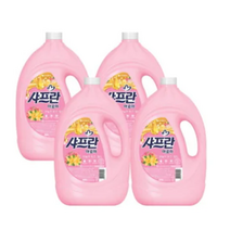 샤프란 아로마 바닐라핑크 용기 3.1L x 4개, 3세트