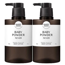 해피바스 오리지널컬렉션 바디로션 500g 베이비파우더 2개, 단일상품_오리지널