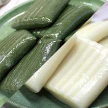더미들래 말랑쫄깃 앙금없는 절편 2종 세트, 02.쑥절편 1kg+1kg 총 2봉, 1세트