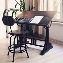 이젤 책상 스케치 작업대 페인팅 서예 도면 작업대