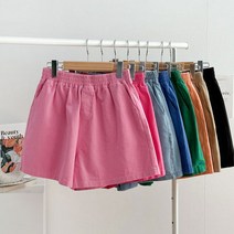 키메라제이 핀코튼 컬러 밴딩 쇼츠 반바지 8color