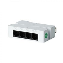 POE 확장기 AZISHN1 3 포트 PoE 이더넷 리피터 고속 IEEE802.3afat 10100M 전원 출력 스위치 NVR IP 카메라용, 4pcs POE 익스텐더