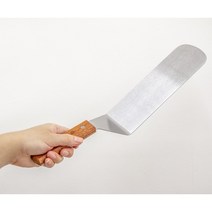 그리들 스패치 스크래퍼 뒤집개 주걱 우드 굴절 헤라 터너 캠핑용 철판요리 바베큐 조리도구, 3. 사각스페치(대)