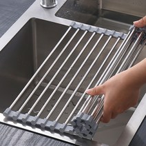 식기 그릇 건조대 정리대 주방 설거지 컵 물빠짐, 대형
