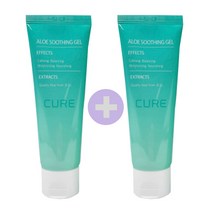 김정문알로에 큐어 맥시 알로에베라 겔 크림, 100ml, 2개