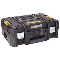 디월트 TSTAK 더블 드로어 공구함 블랙 (DWST17804), Flat Top Toolbox