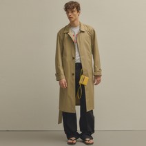 [NOHANT] DETACHABLE HOODED SINGLE TRENCH COAT BEIGE 271070