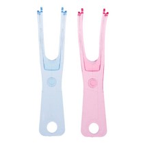 치실 홀더 보조 구강 픽스 치아 관리 편리한 내구성, 1개
