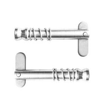 보트수리 Sun Canopy 용 2x Bimini 탑 데크 힌지 스테인레스 스틸 볼트, 한개옵션0
