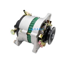 농업용 차량 발전기 12V 24V 비동기 동체 교류 풀리, 24V-28V 리버스펌프/1800W 조정 없음