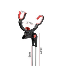 낚시좌대 낚시발판1세트 360 학위 조절 낚시대 홀더 유니버설 Foldable 브래킷 바다 호수 스탠드 액세서리, 01 Single