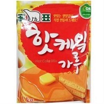 대한제분 핫케익가루 ( 곰표 1kg ) 1개 [식당용], 3세트