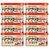 롯데햄 의성마늘 로스팜200g(8캔)