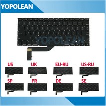 new us uk russian Spain 프랑스어 독일어 스웨덴 노트북 키보드 macbook pro 망막 15quot a1398 2012 2013 2014 2015