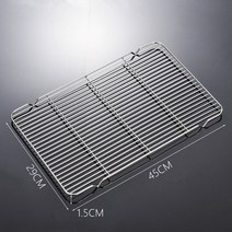 미니로스터 원형 석쇠 미니 로스타 일회용 1PC 스테인레스 스틸 바베큐 그릴 냉각 랙 와이어 그리드 바베큐