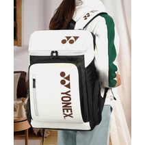 YONEX 테니스 배드민턴 남녀 백팩 가방 신발 수납 메쉬 스포츠 헬스장 가방, J