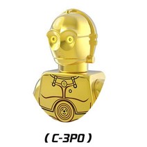 중국레고 테크닉 호환 R2D2 BB8 C3PO R4P17 K2SO IG88 전투 버즈 드로이드 빌딩 블록 K3PO 일반 Grievous 벽돌 액션 피규어 장난감, E-PG637