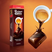 페레로 포켓커피 초콜릿 5개입 (62g), 3팩, 62g