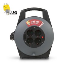 º윤괌몰º 러그(LUG )산업전용 1.5SQ 20M 블랙 코드릴 ◈ 러그 LUG 캠핑릴선 전선릴 릴선 리드선 케이블 코드선 야토, 석택사항