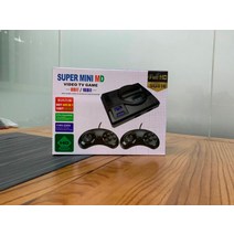 슈퍼 레트로 미니 TV 비디오 게임 콘솔 Sega 메가 드라이브 MD 16 비트 86 8 605 다른 내장 2 패드, [02] AU plug