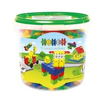 Clics construction toys starter pack Bucket 9 in 1 148 building blocks 27 accessories and sticker