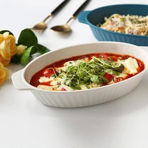 푸코 빗살 플레이트 그라탕기 5color, 그레이