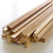 아이베란다 목재 자투리 쫄대묶음 나무쫄대 각목 DIY 몰딩 합판, 목재자투리 쫄대 500~600mm(30개)