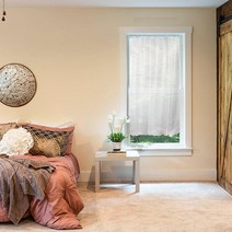 나비주름 차르륵 쉬폰 커튼세트 140*180 작은창 주방