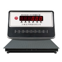플랫폼 무게 톤백 저울 전자 파렛트 농장 공장 계량기, 2톤 1미터 x 1.5미터 (두께 5mm)