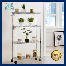 아파트 베란다 정리선반 슬림 펜트리선반 4단 철재조립식장식장 과자팬트리, 1개