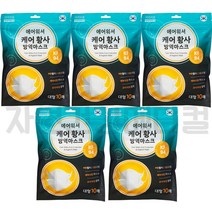 에어워셔케어 황사방역마스크 kf94 대형 화이트 10매입 새부리형마스크, 10매x5개