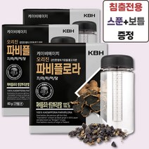 오리진 파비플로라 흑생강 끄라차이담 태국 자색생강 뿌리100% 파비플로라 분말 가루 180g 3박스