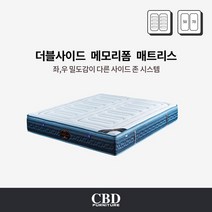 CBD 가구_더블사이드 메모리폼 매트리스 K
