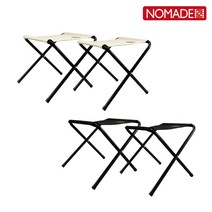 노마드 와이드 스트롱 더블 피크닉 낚시의자 2 색상, 블랙