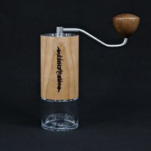 코만단테 커피원두 그라인더 휴대용 핸드 그라인딩 커피 수동 핸드 그라인더, 벚나무, free