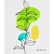 산뜻함VI 인테리어 예쁜 꽃 그림 최혜원작가 원화